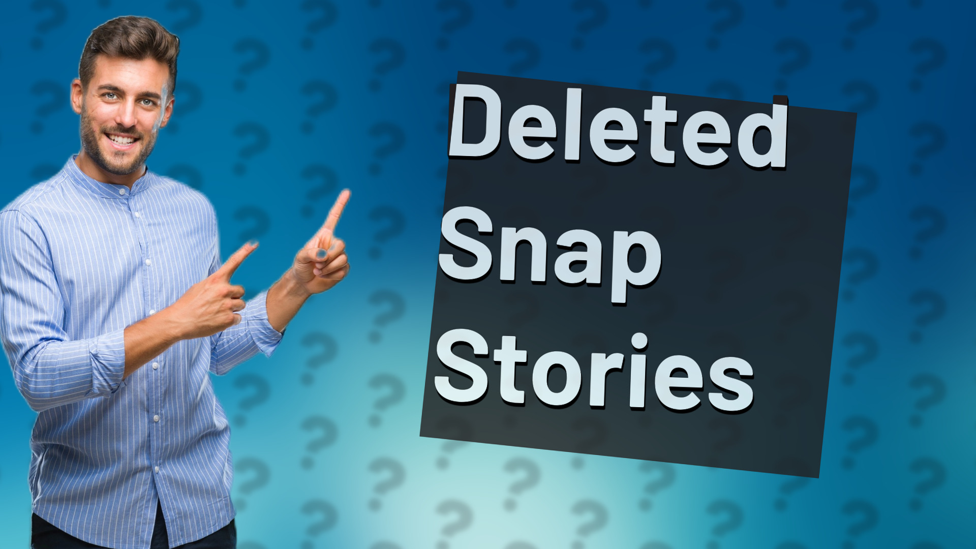 Deleted Snap Stories