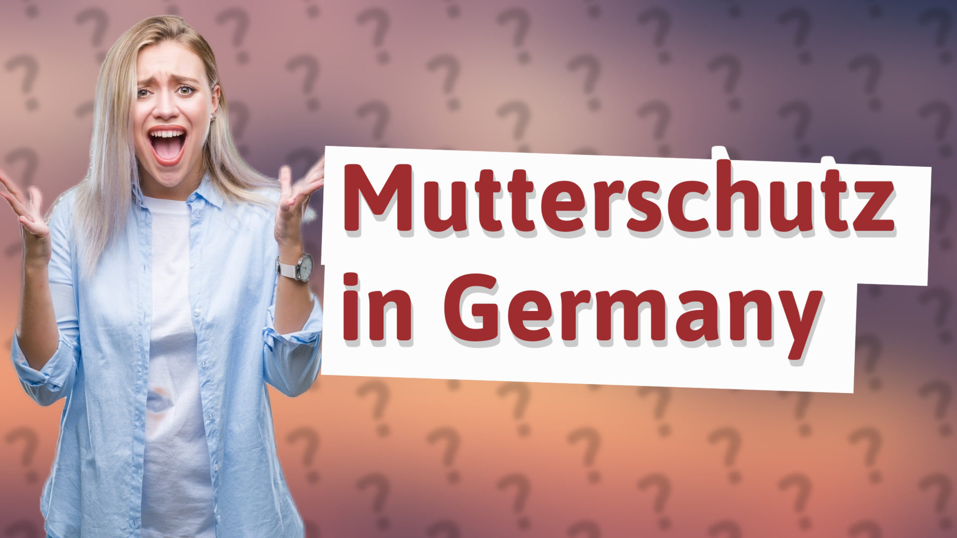 Mutterschutz in Germany