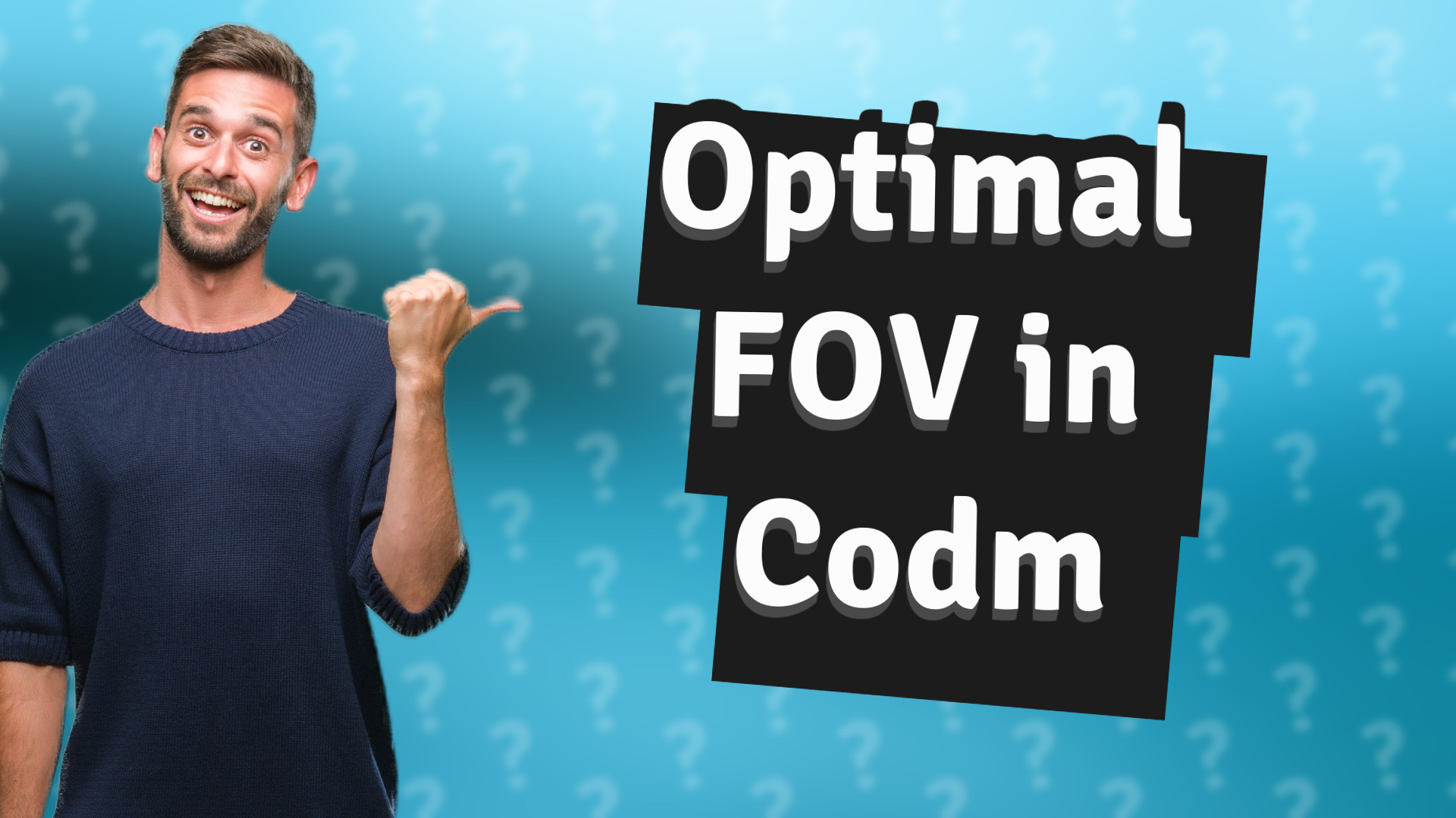 Optimal FOV in Codm