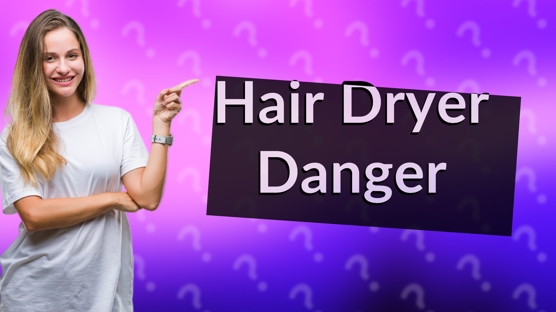 Hair Dryer Danger