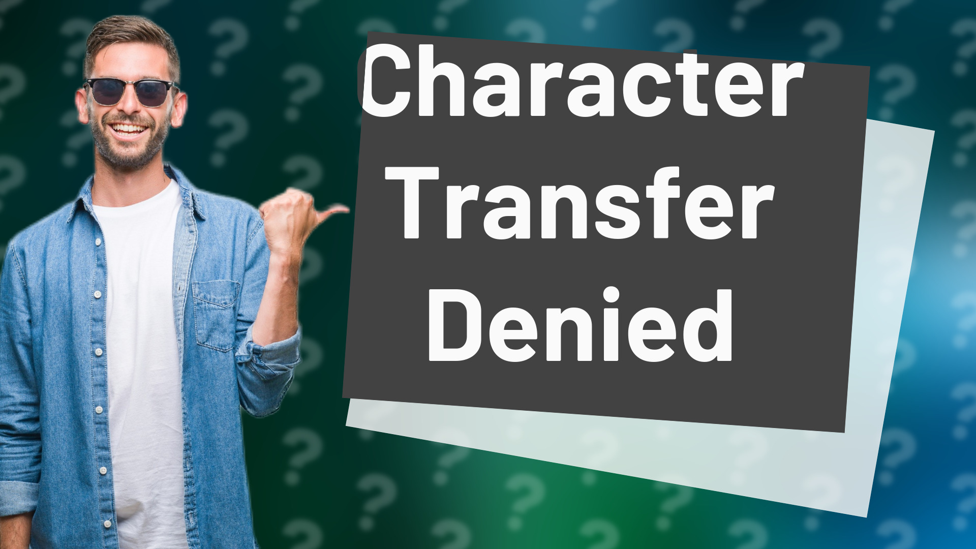 Character Transfer Denied