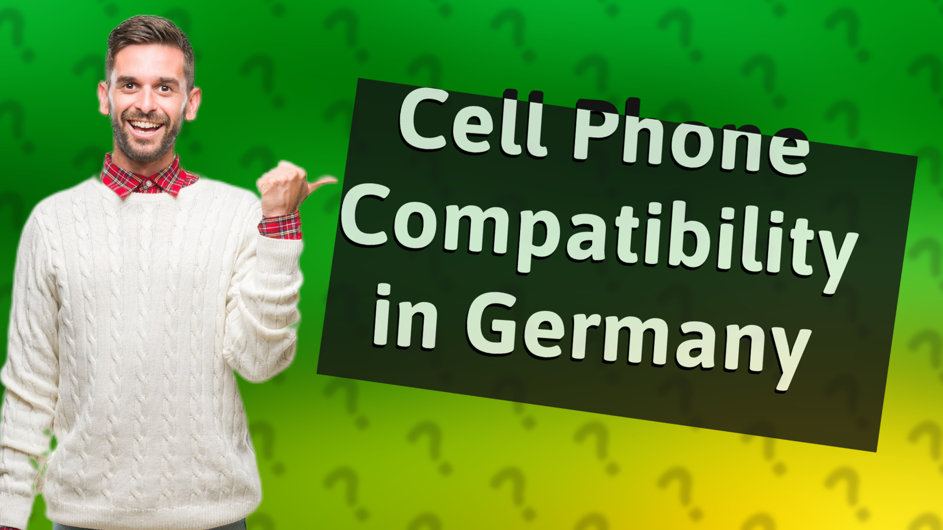 Cell Phone Compatibility in Germany