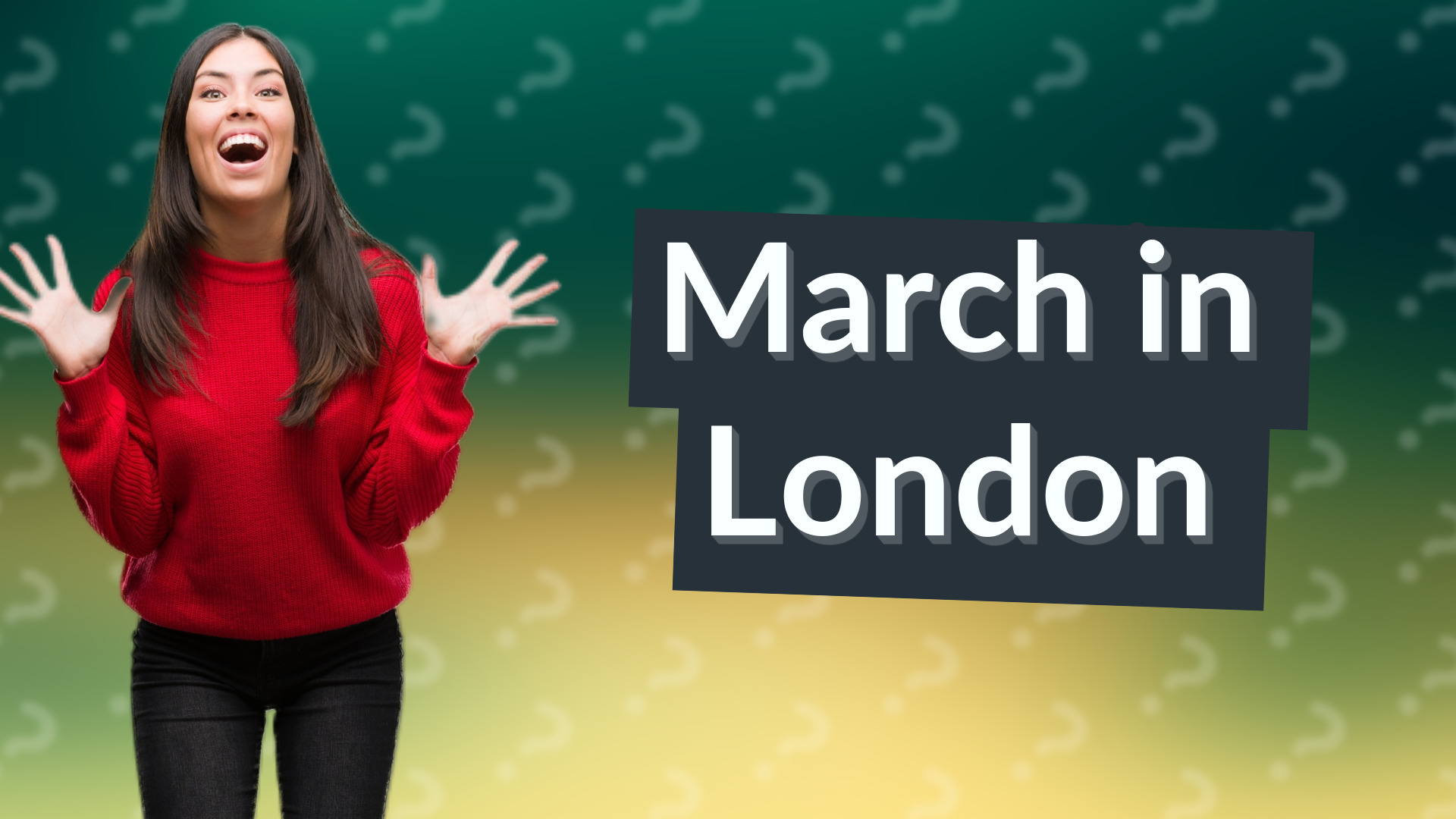 March in London