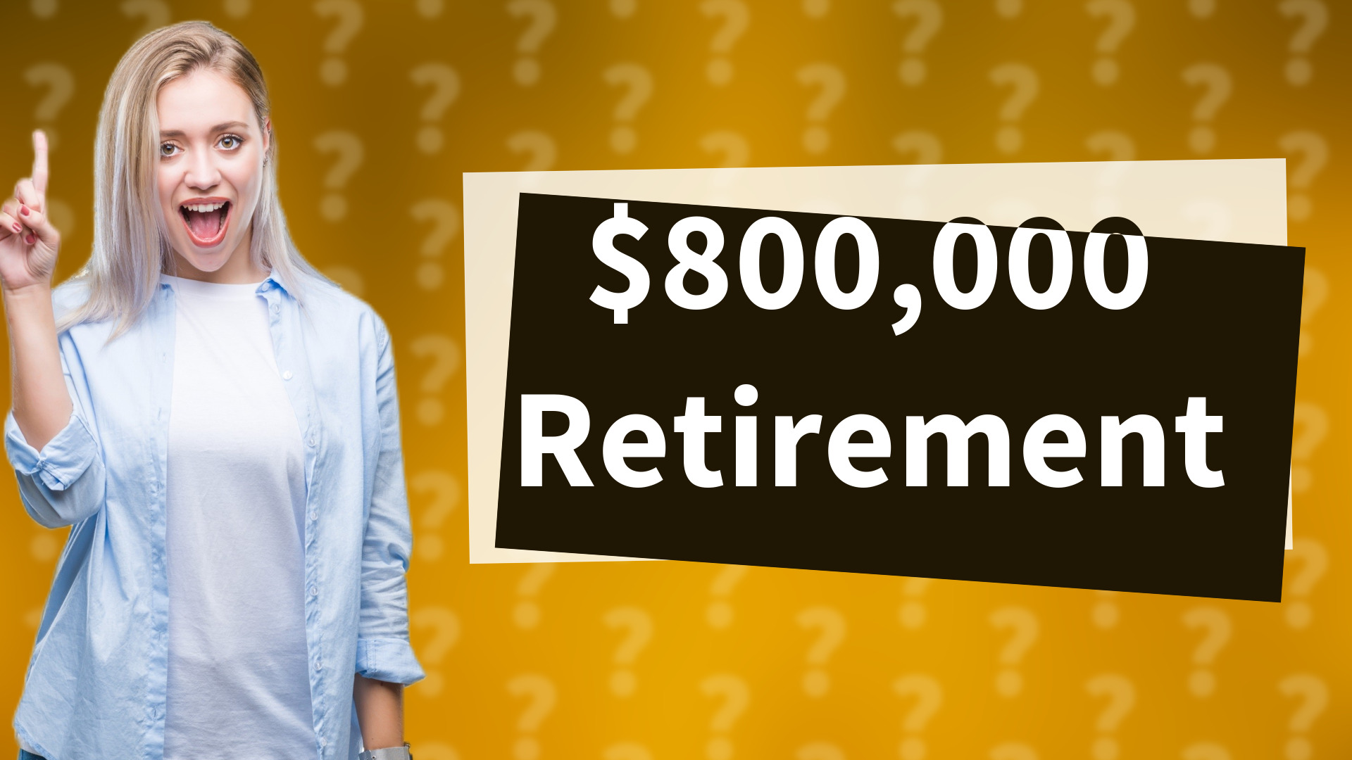 $800,000 Retirement