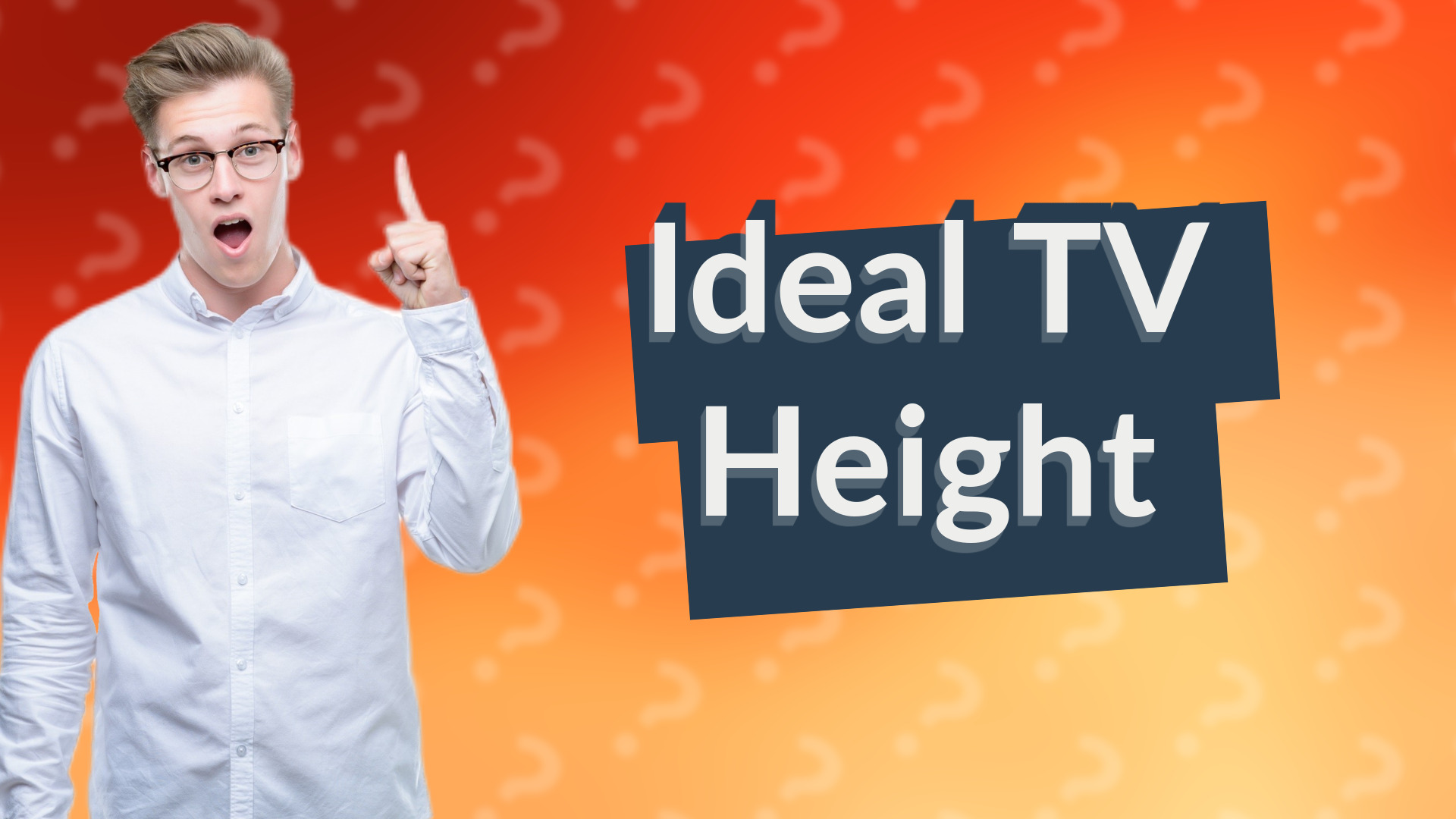 Ideal TV Height
