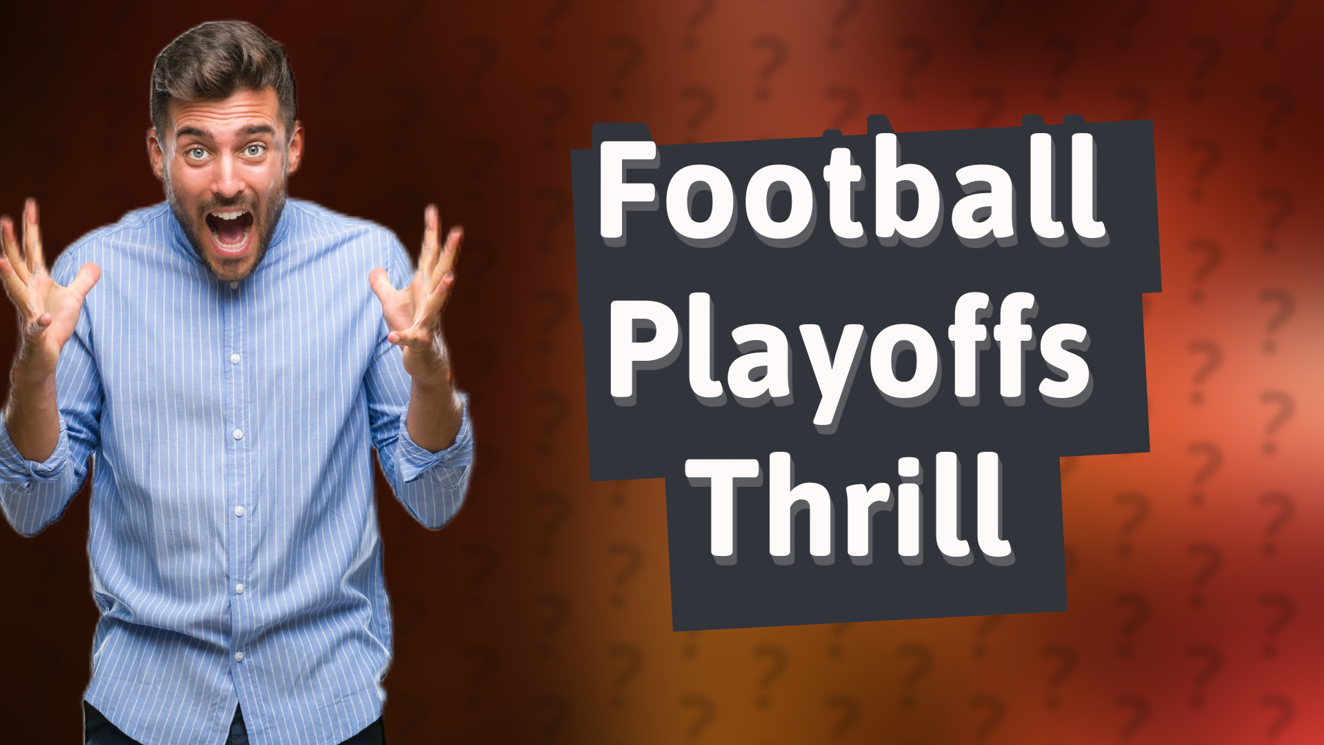 Football Playoffs Thrill