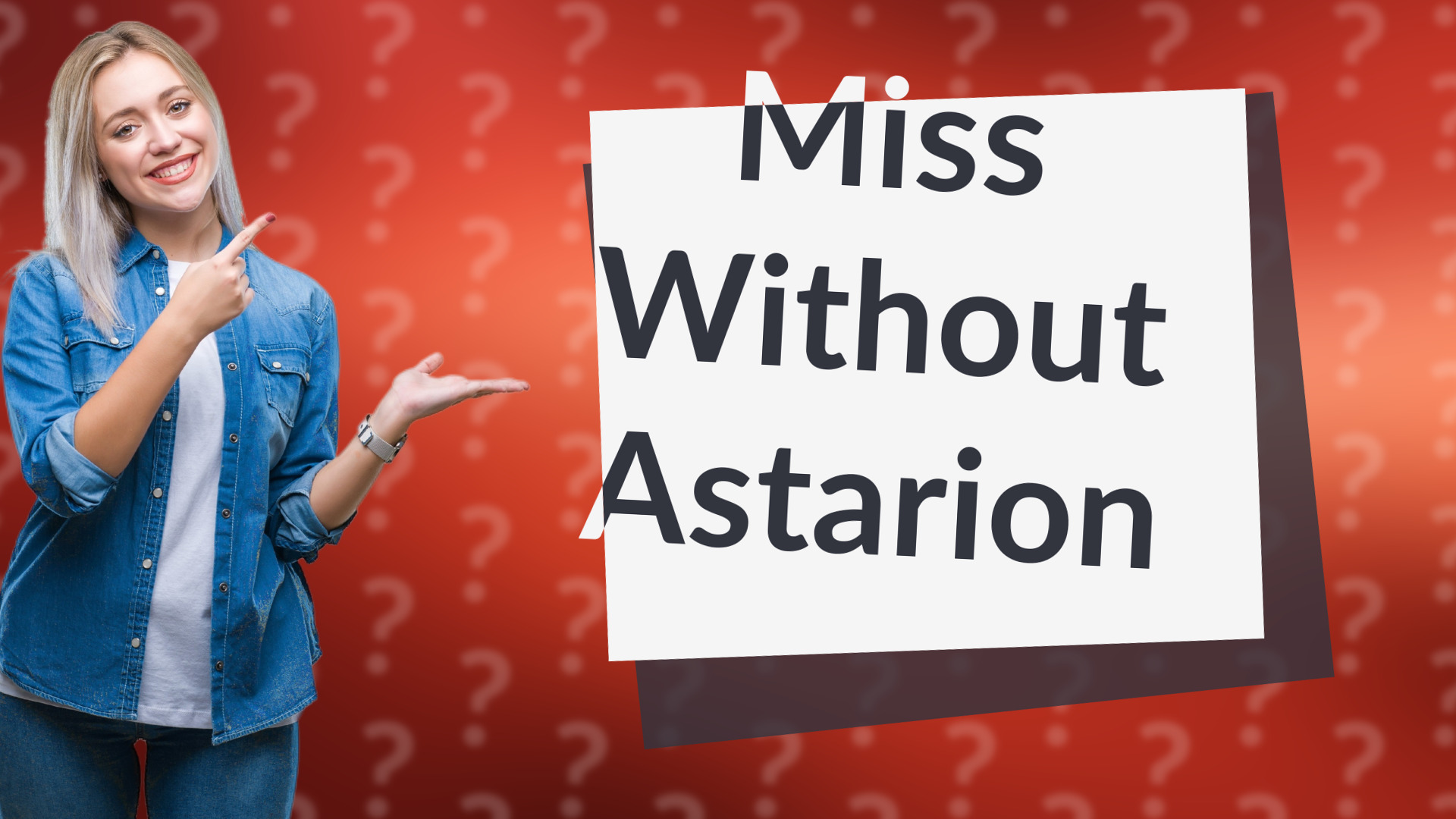 Miss Without Astarion