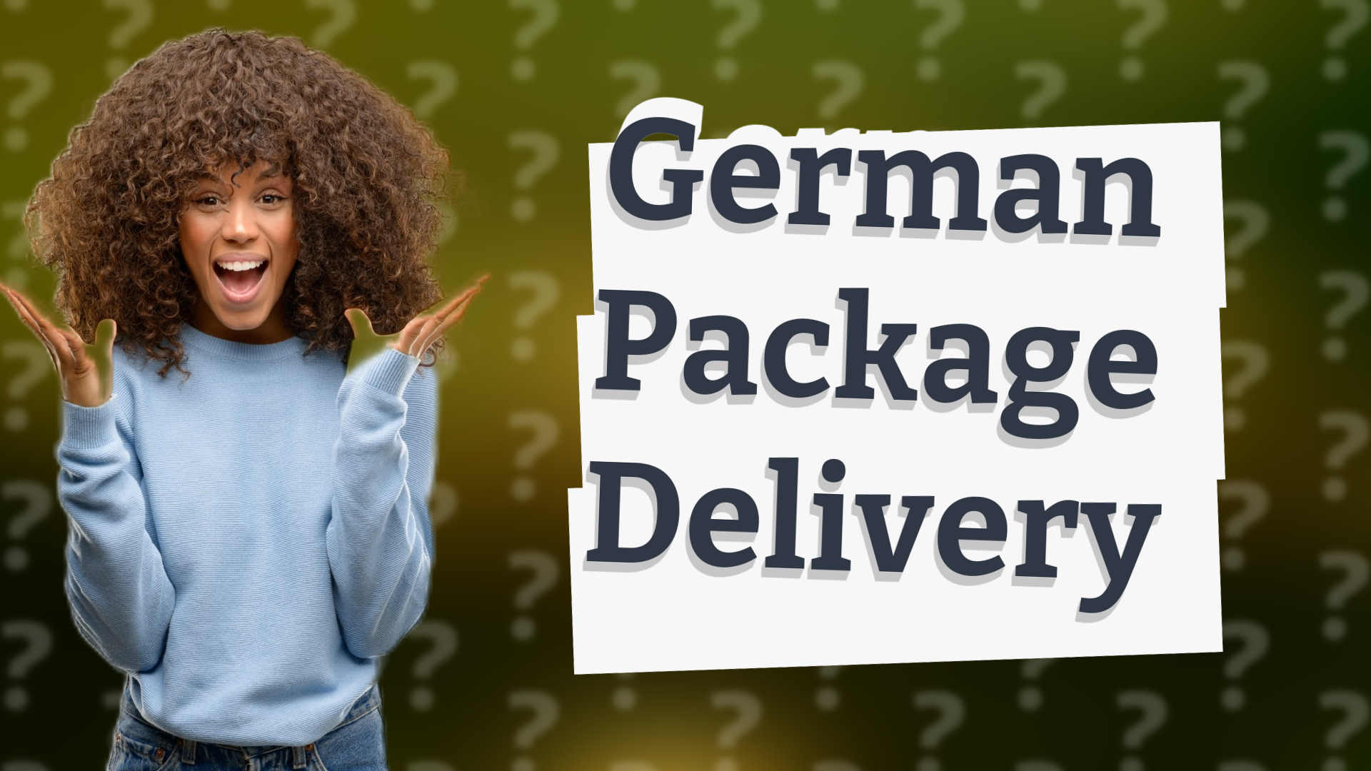 German Package Delivery