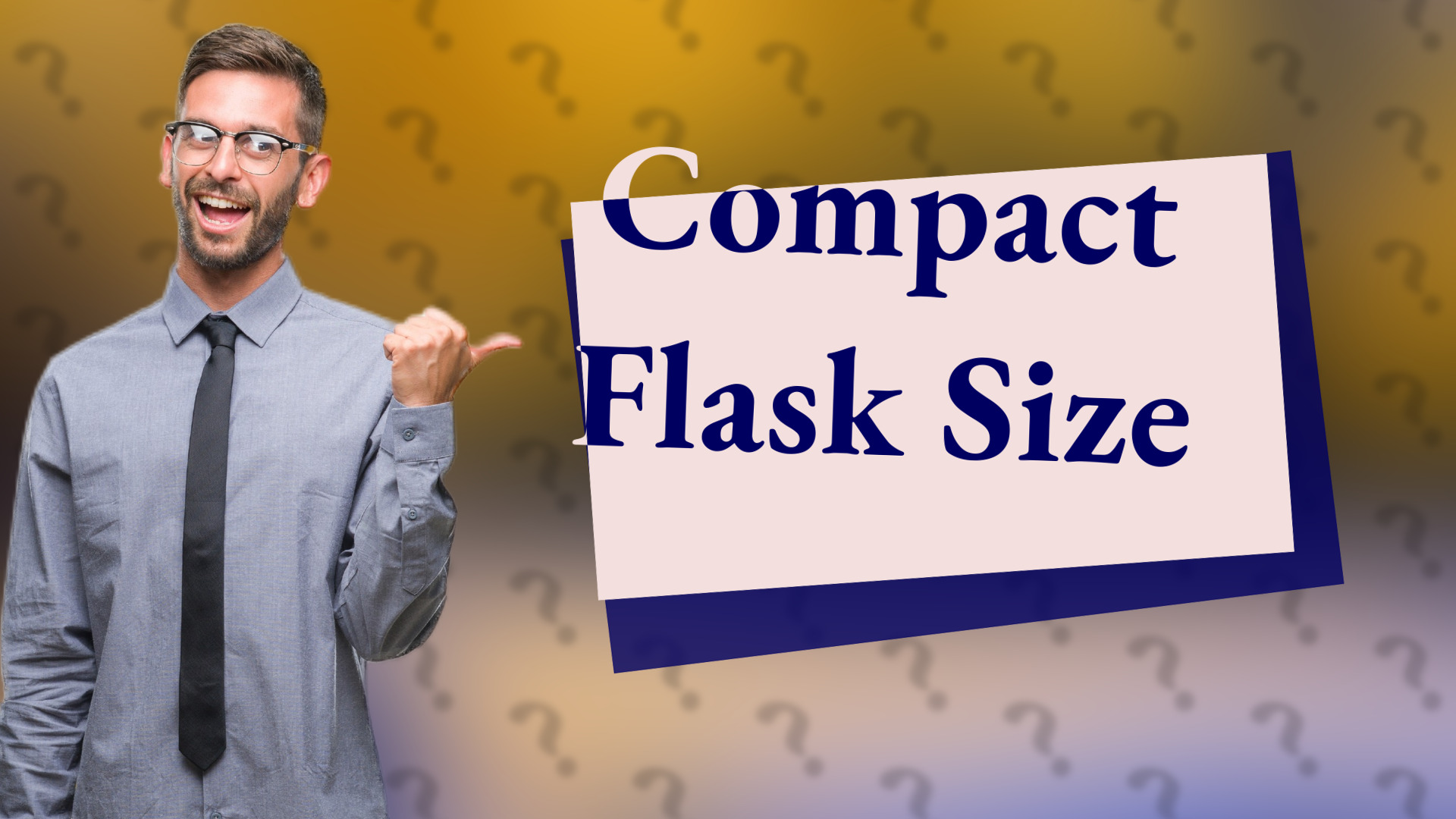 Compact Flask Size