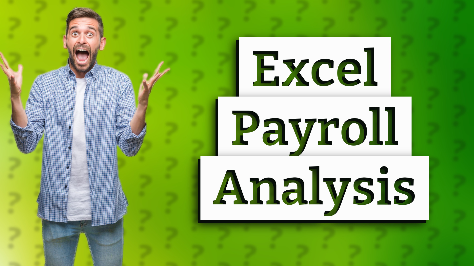Excel Payroll Analysis