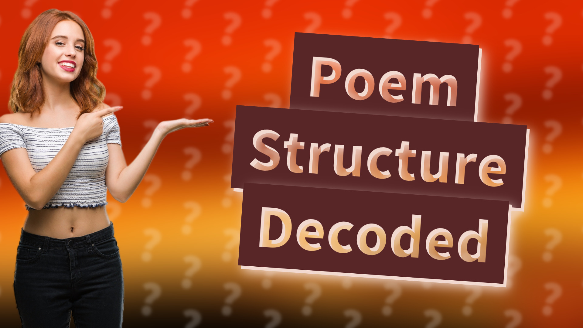 Poem Structure Decoded