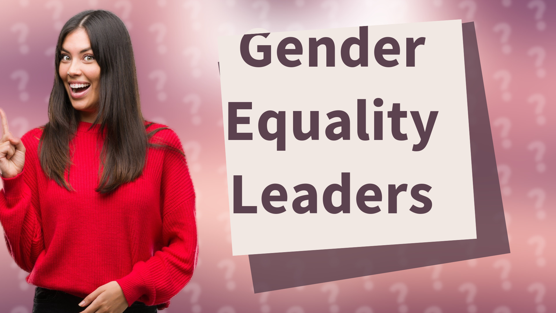 Gender Equality Leaders
