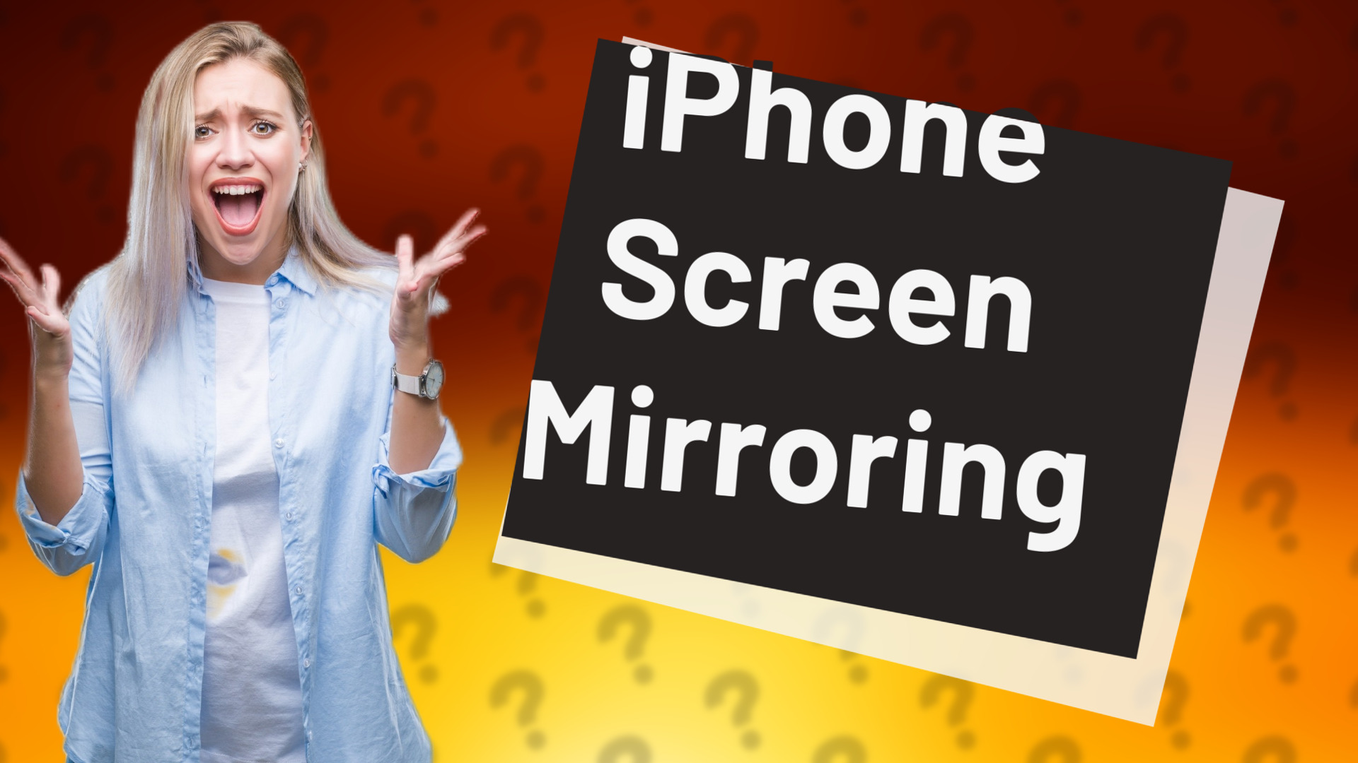 iPhone Screen Mirroring