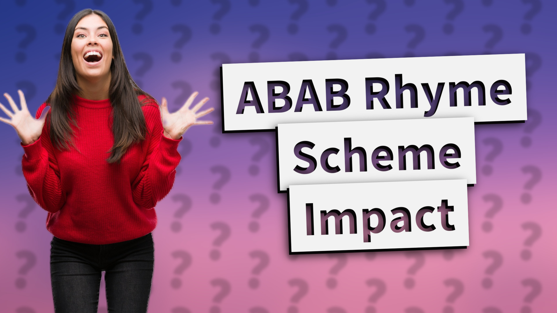 ABAB Rhyme Scheme Impact