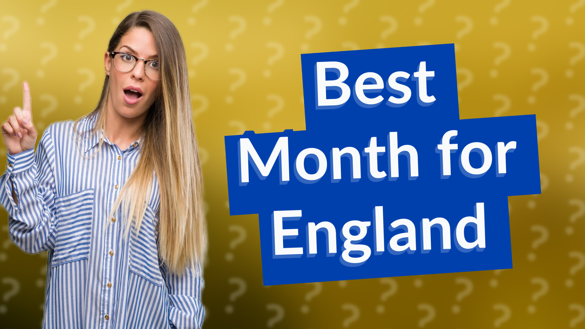 Best Month for England