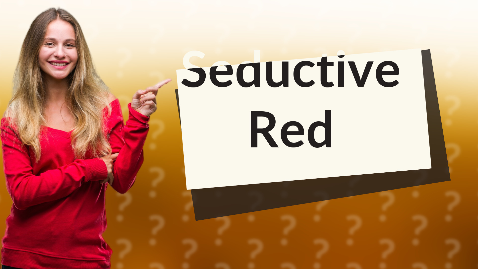 Seductive Red