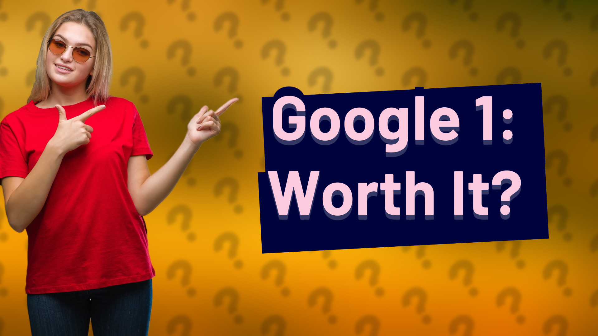 Google 1: Worth It?