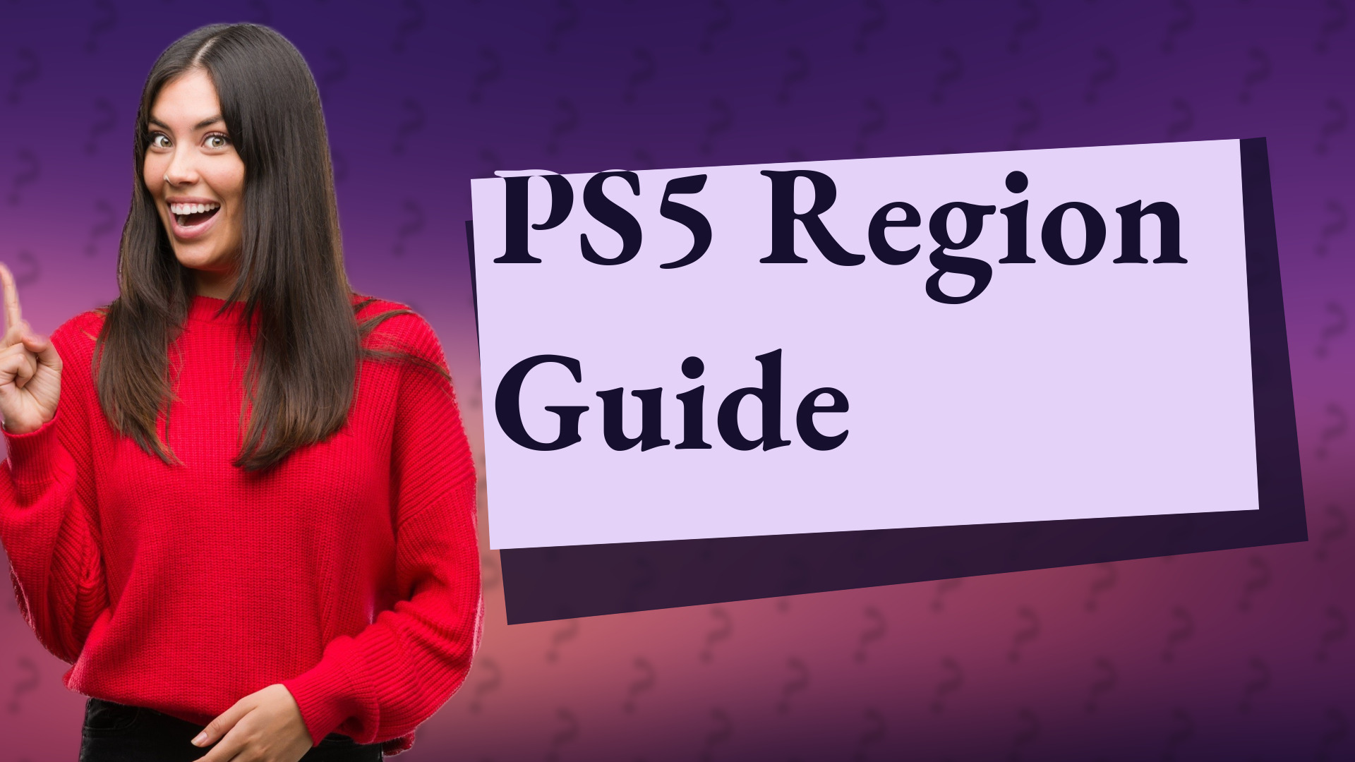 PS5 Region Guide