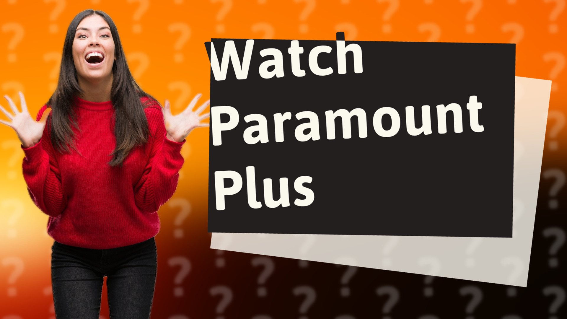 Watch Paramount Plus