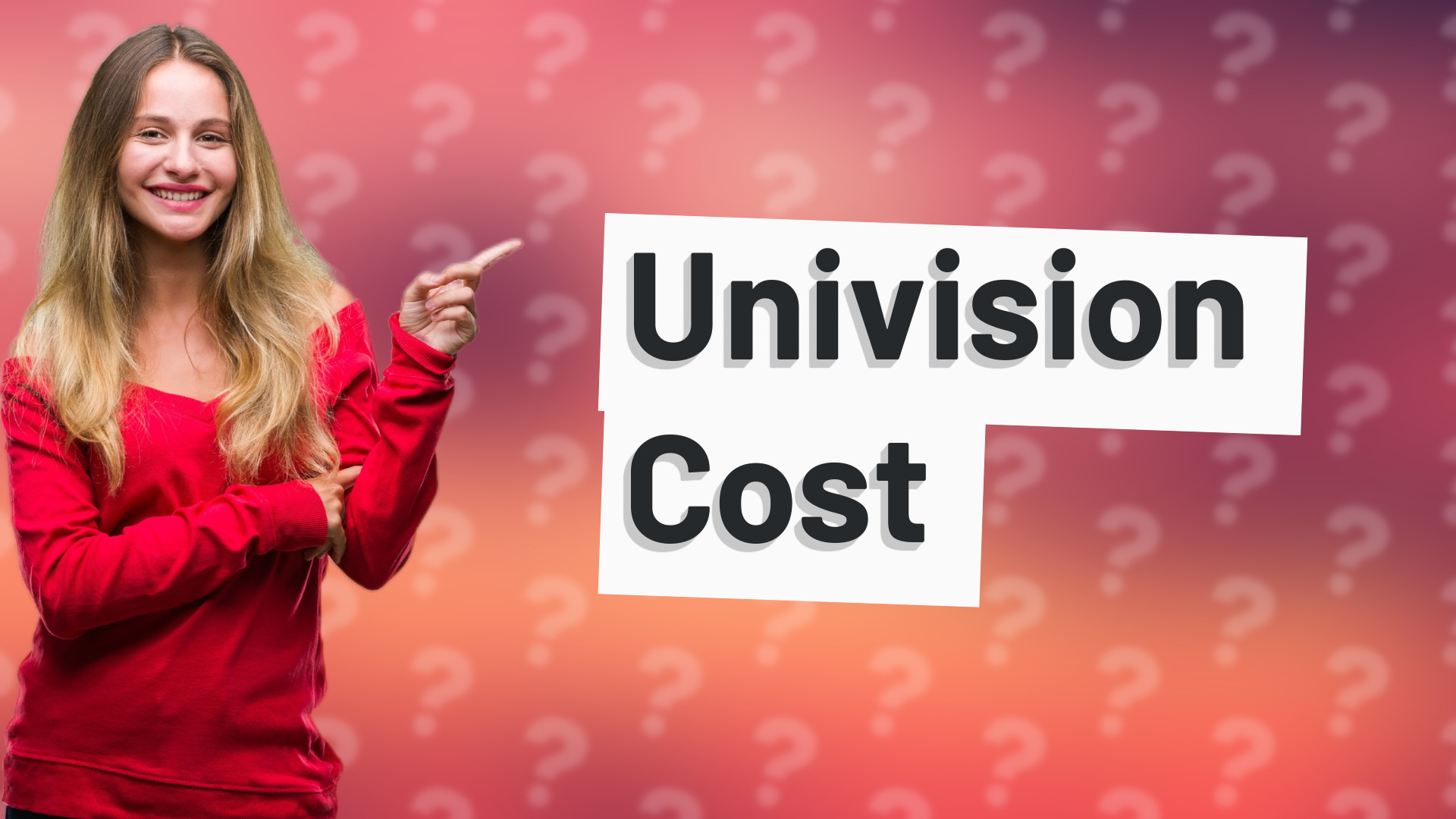 Univision Cost