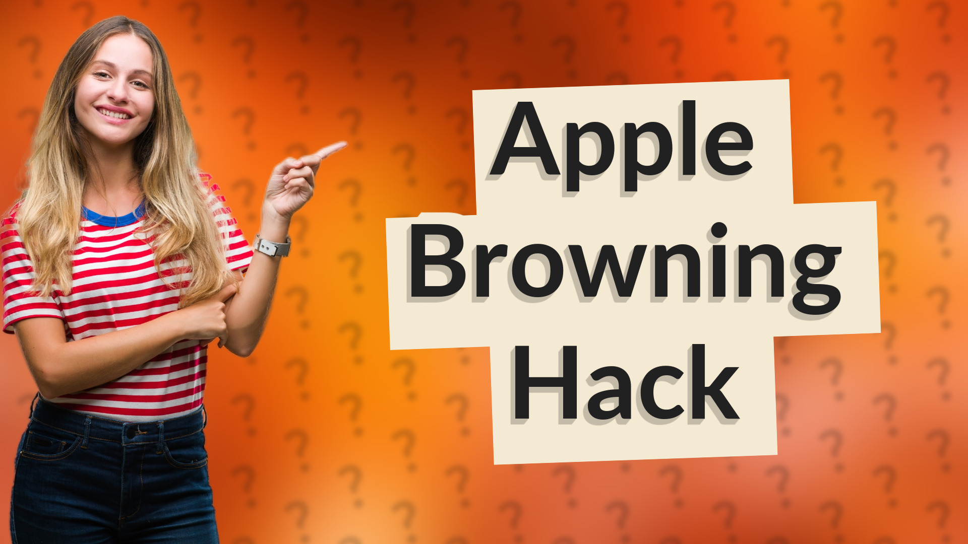 Apple Browning Hack