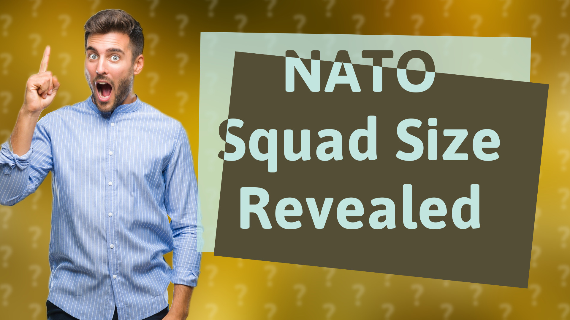 NATO Squad Size Revealed
