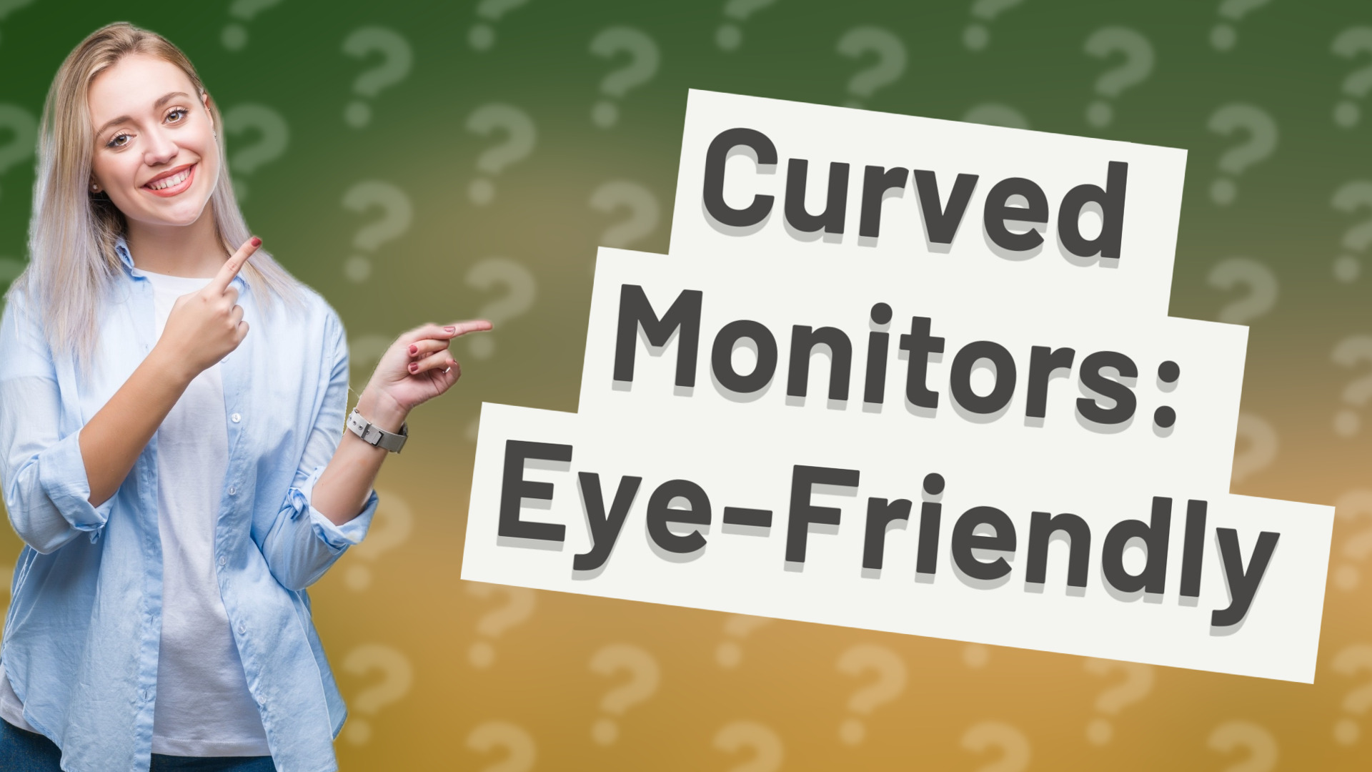 Curved Monitors: Eye-Friendly