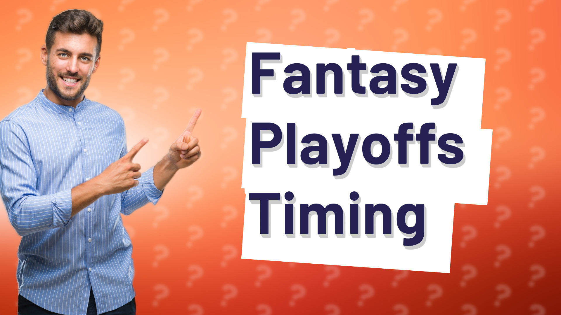 Fantasy Playoffs Timing