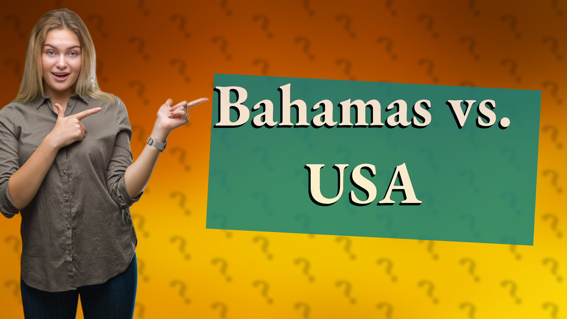 Bahamas vs. USA