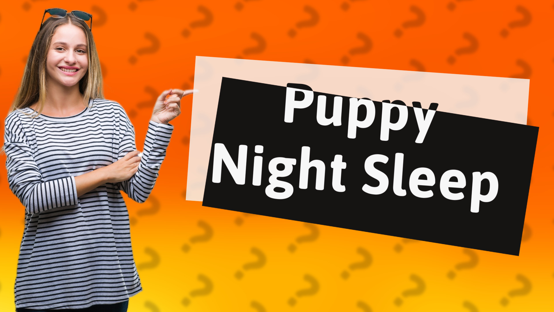 Puppy Night Sleep