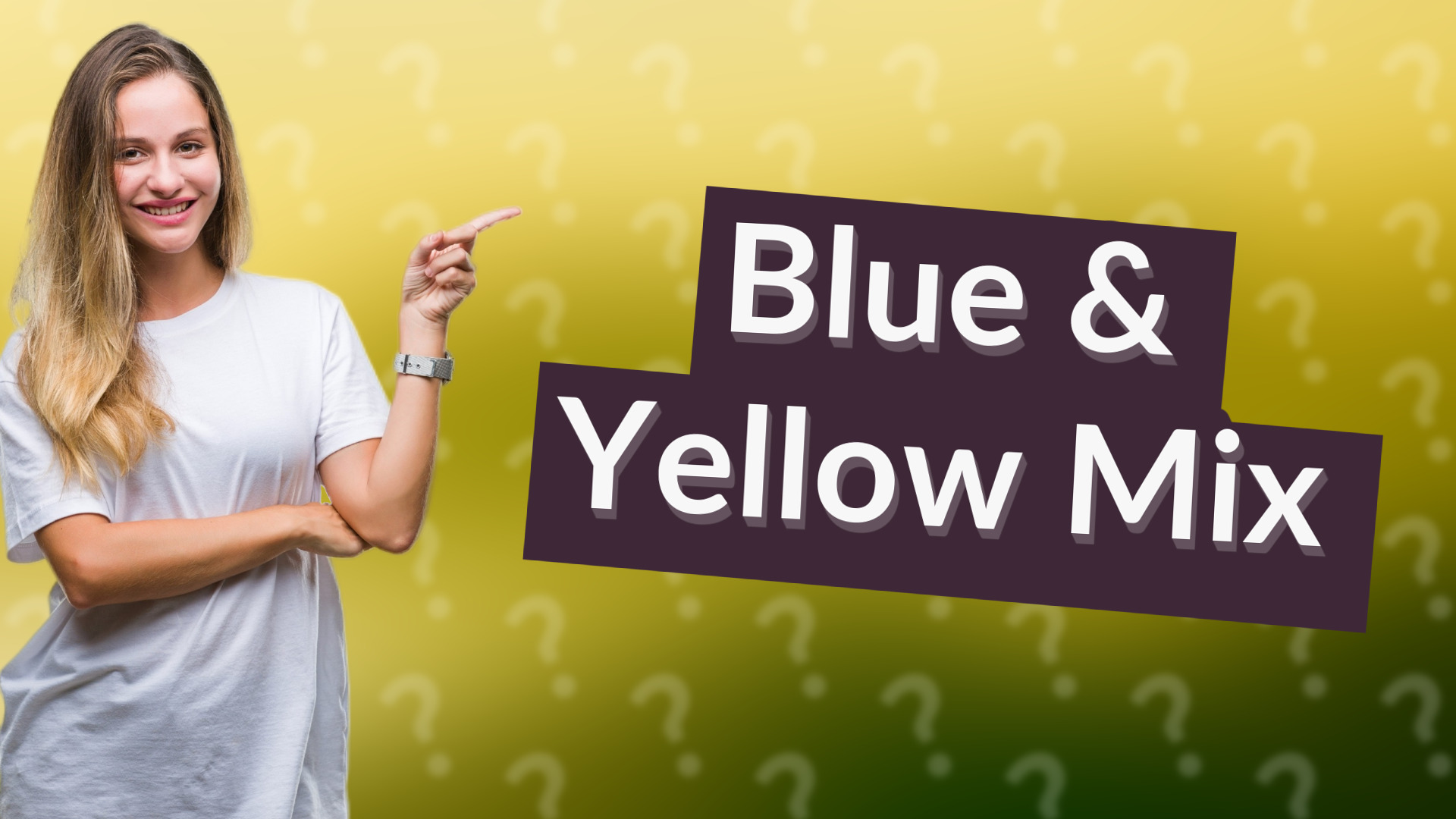 Blue & Yellow Mix