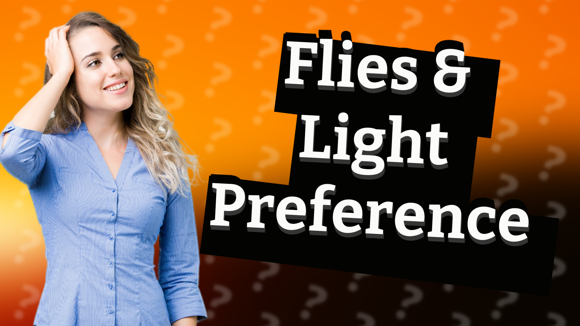 Flies & Light Preference