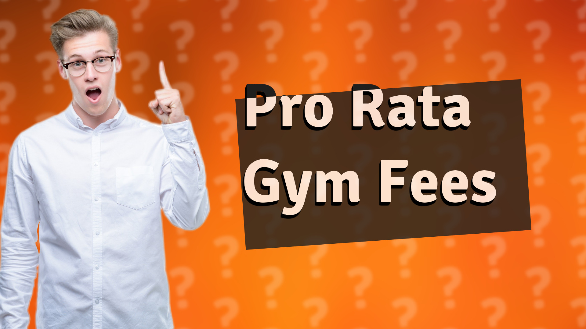 Pro Rata Gym Fees