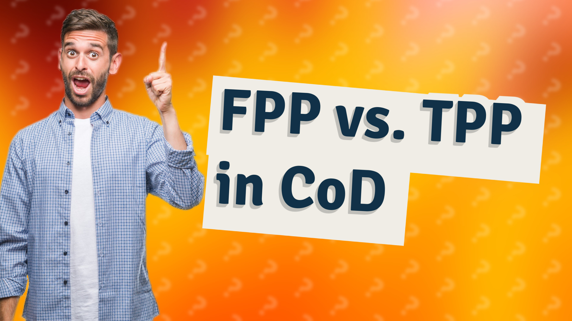 FPP vs. TPP in CoD