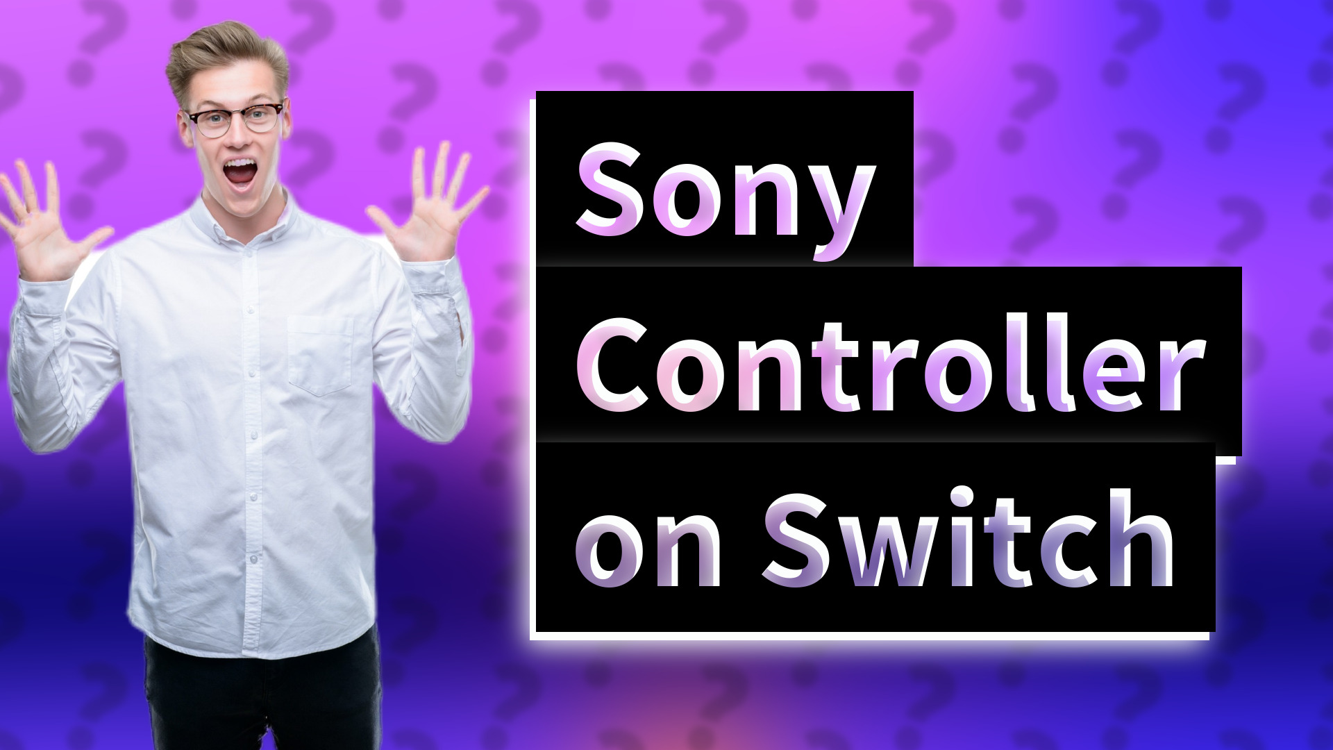 Sony Controller on Switch