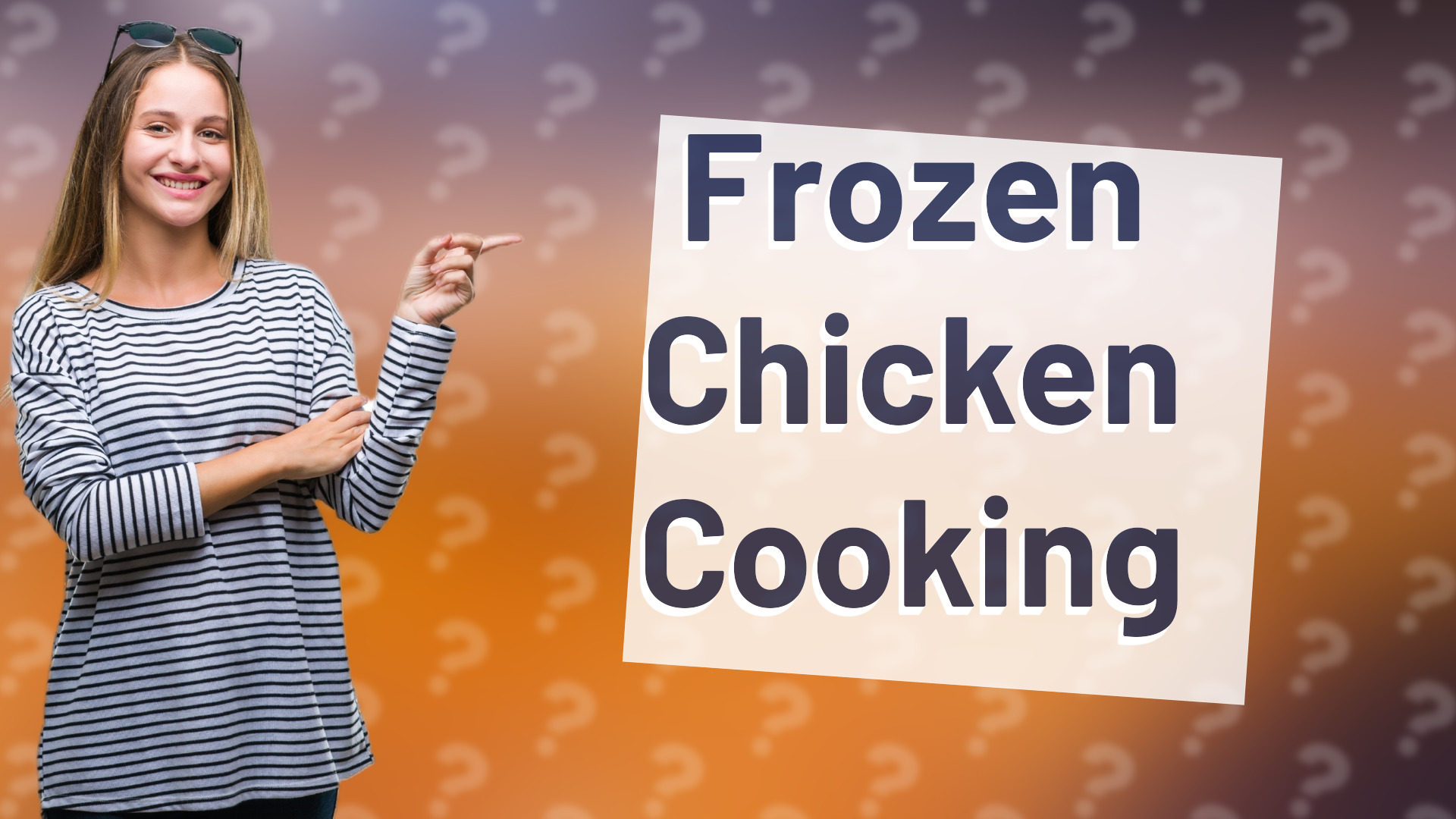 Frozen Chicken Cooking