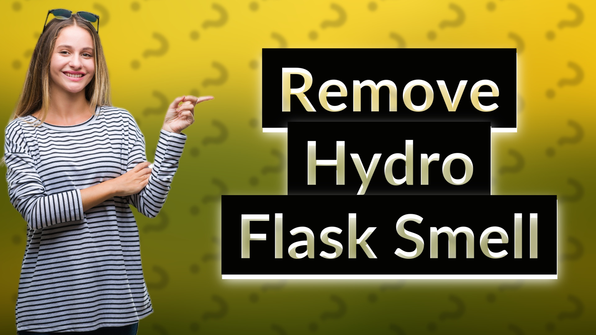 Remove Hydro Flask Smell