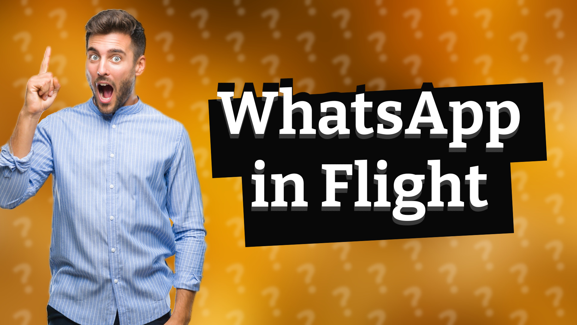 WhatsApp in Flight