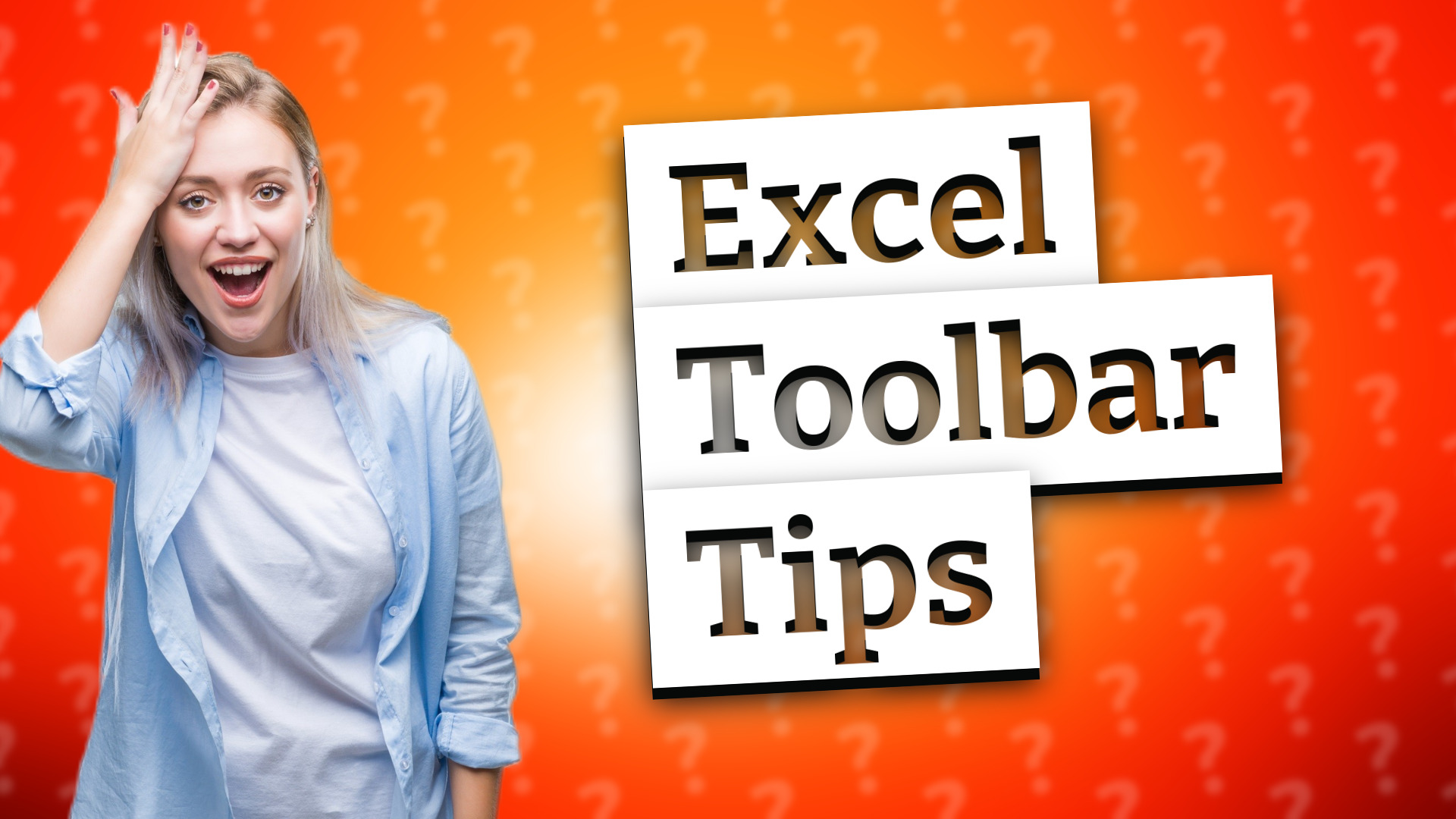 Excel Toolbar Tips