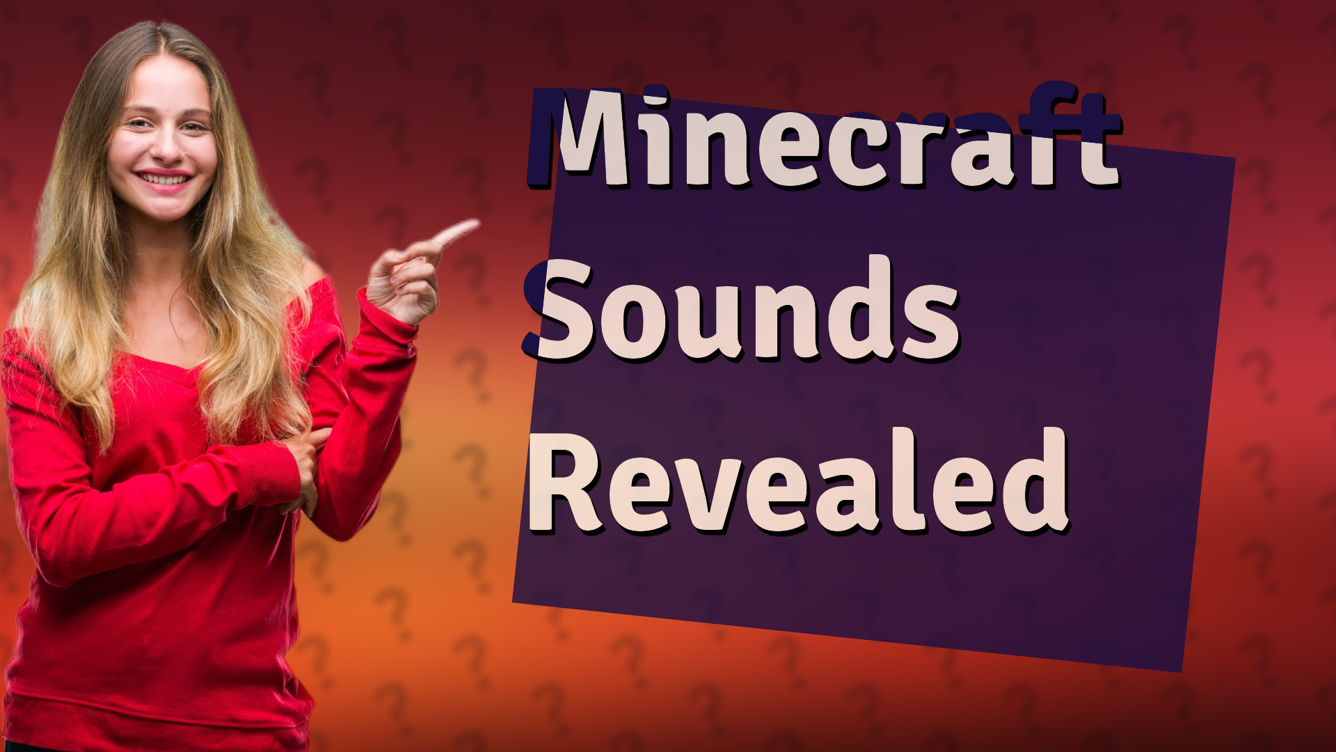 Minecraft Sounds Revealed