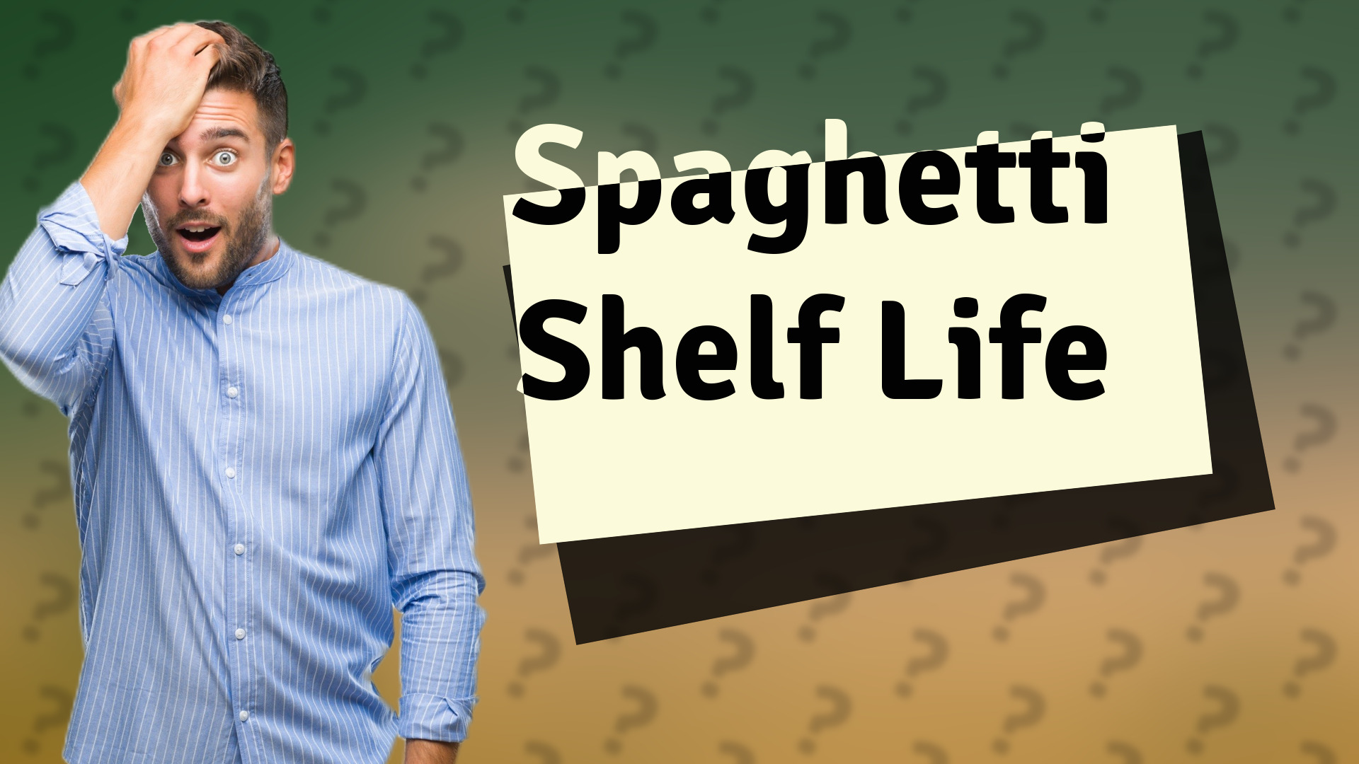 Spaghetti Shelf Life
