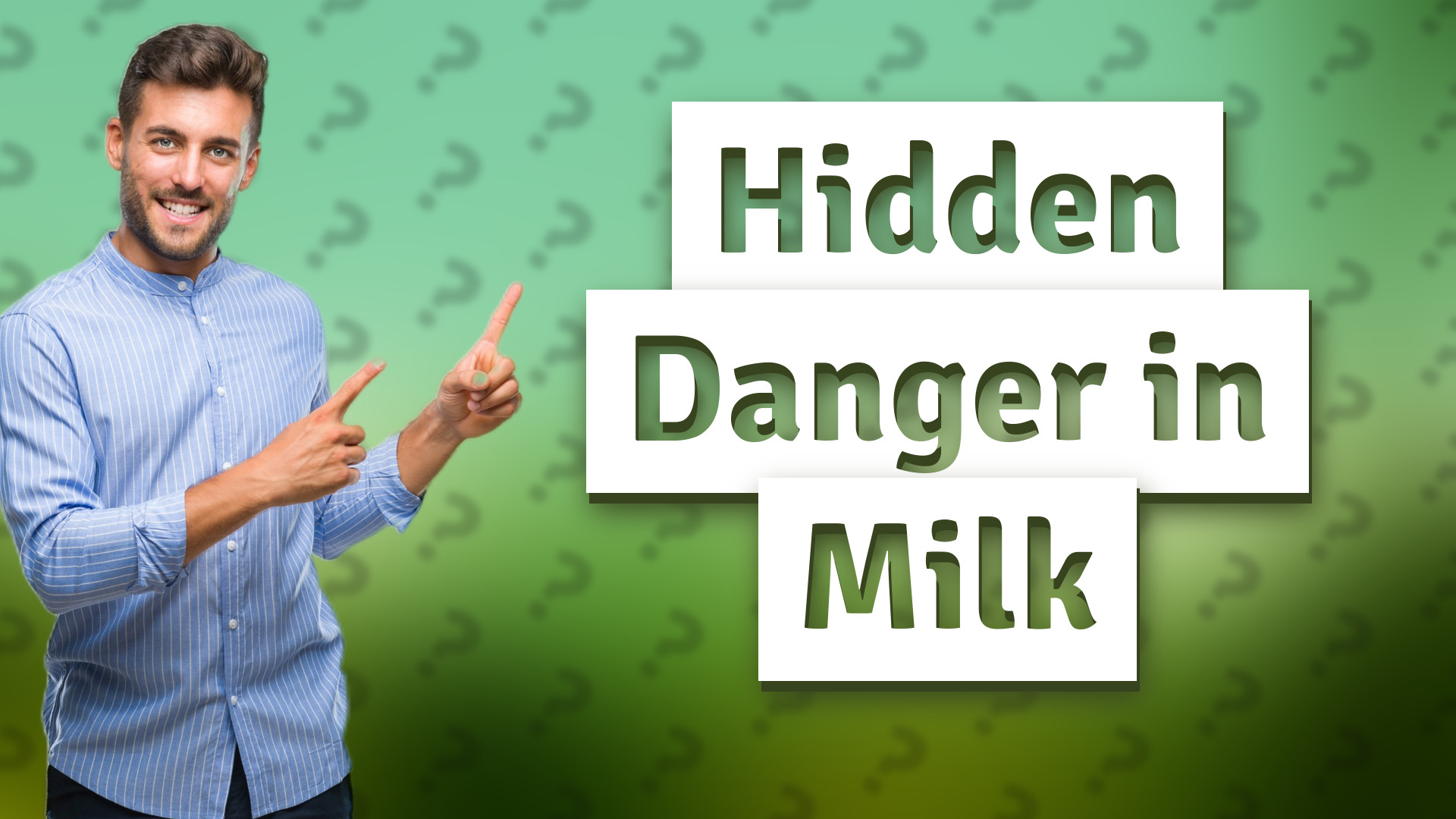 Hidden Danger in Milk
