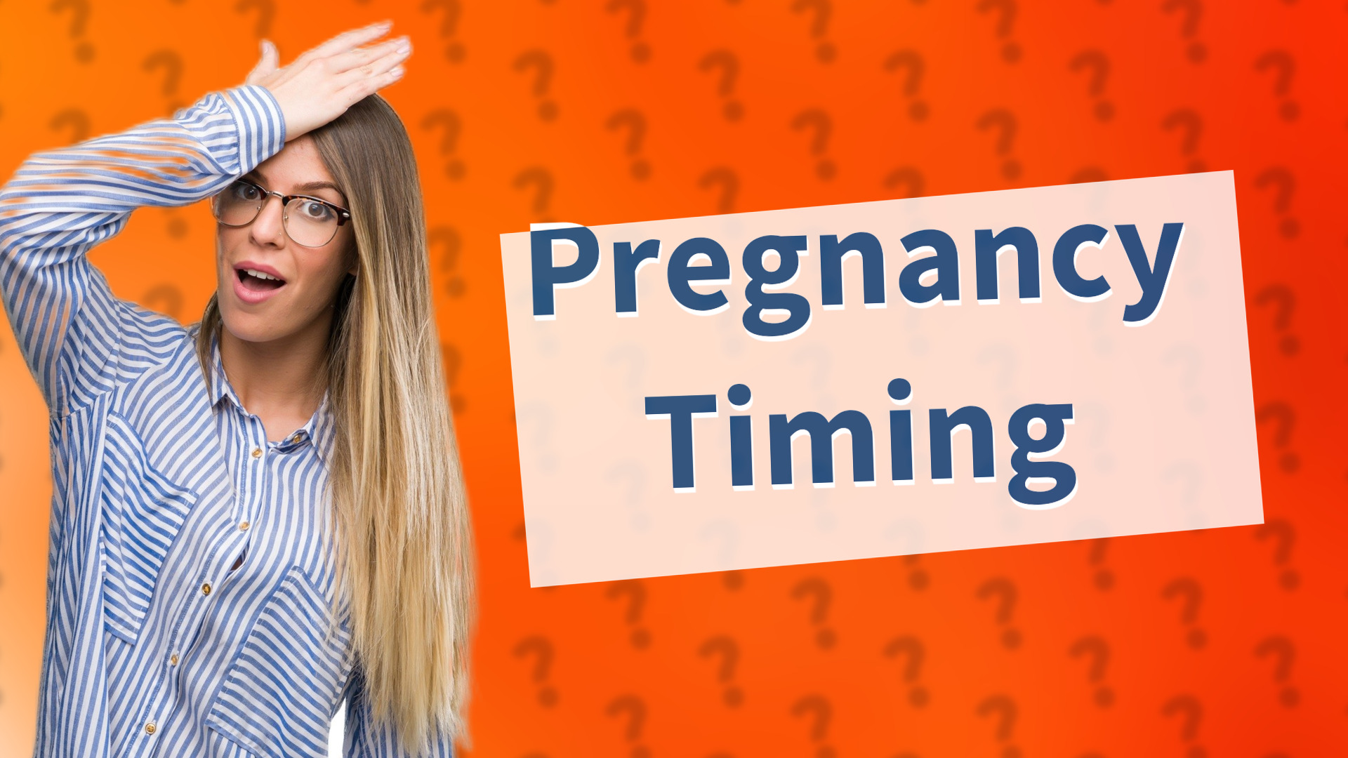 Pregnancy Timing