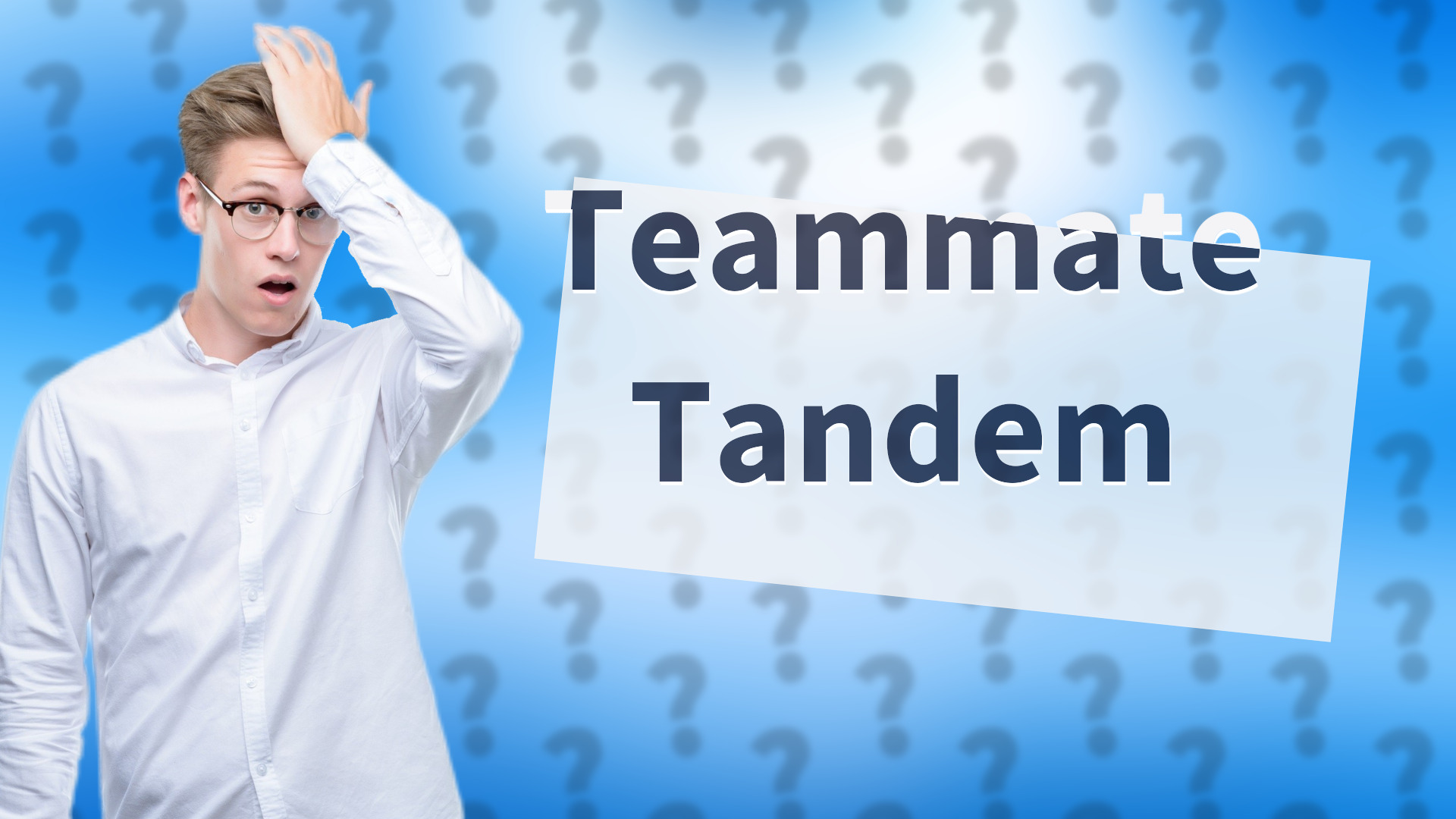 Teammate Tandem