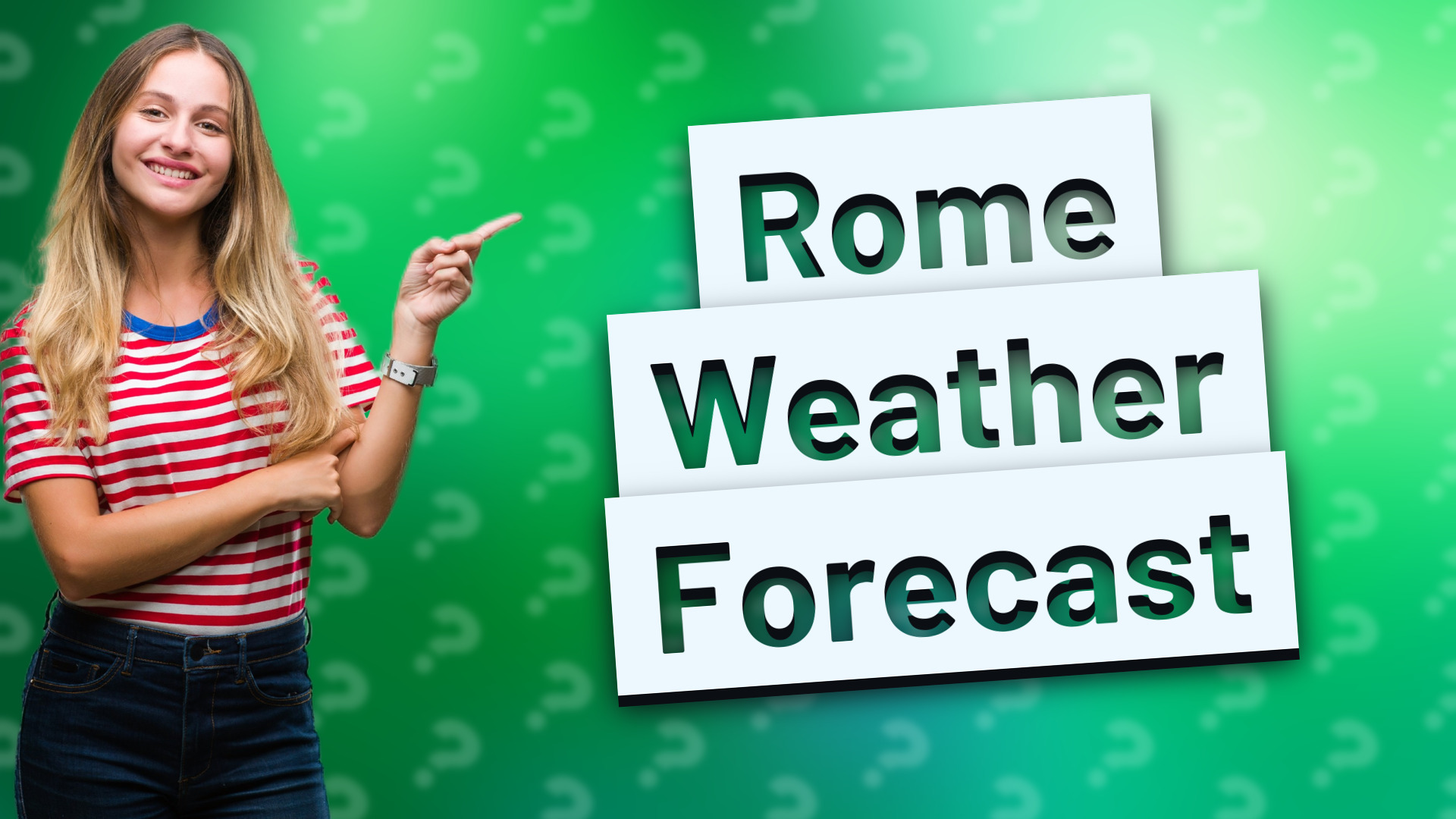 Rome Weather Forecast