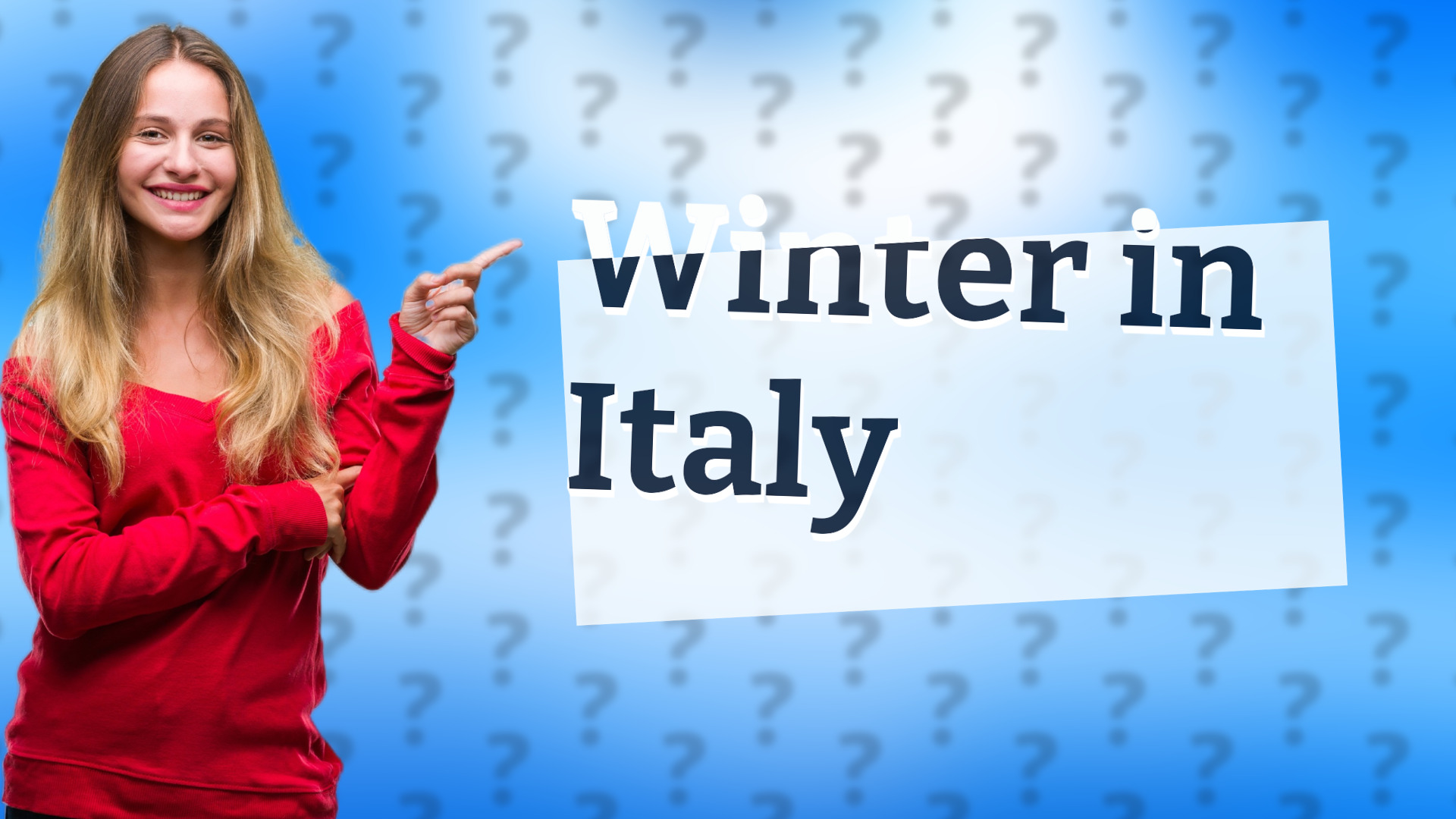 Winter in Italy