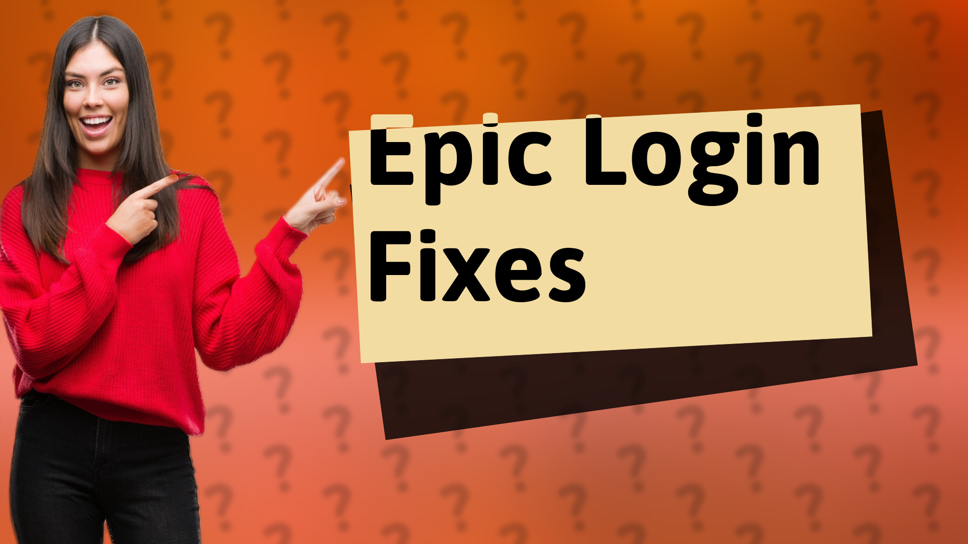 Epic Login Fixes