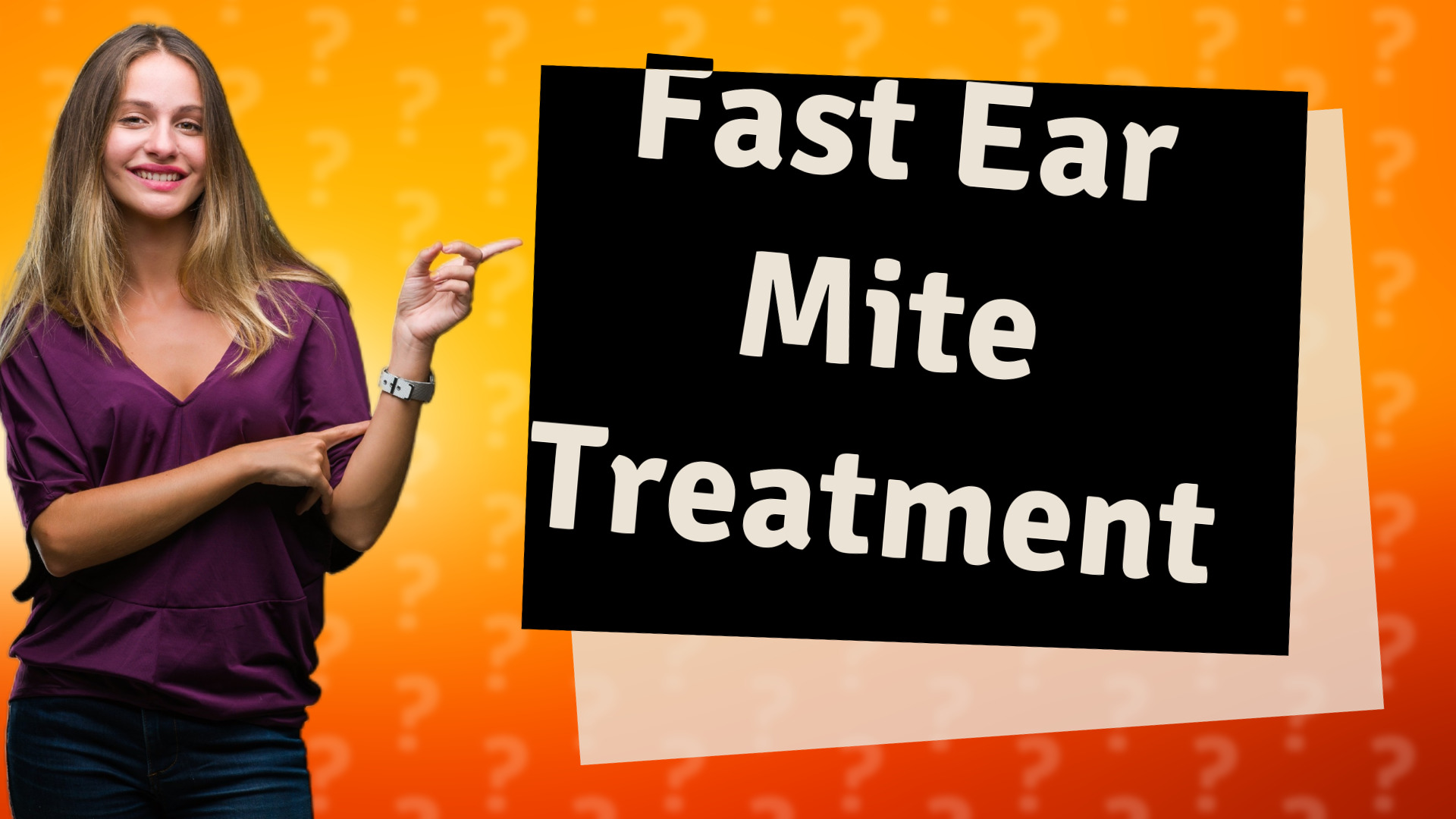Fast Ear Mite Treatment