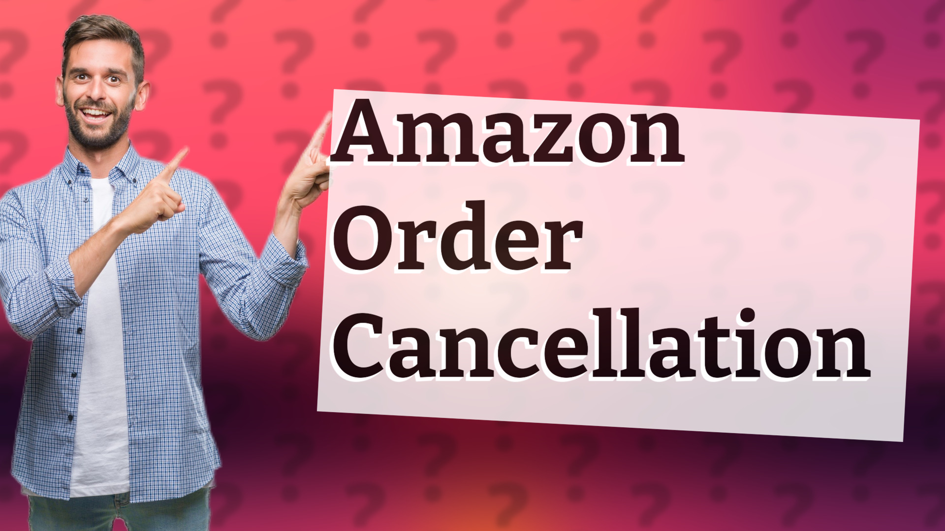Amazon Order Cancellation