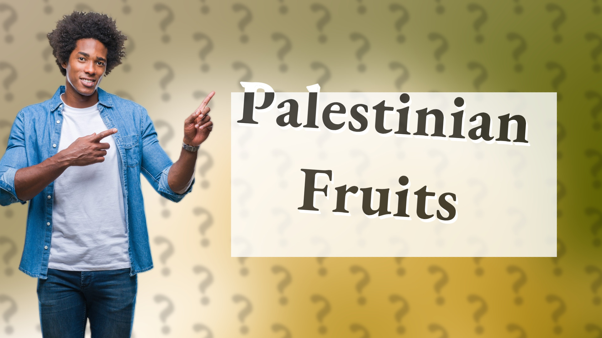Palestinian Fruits